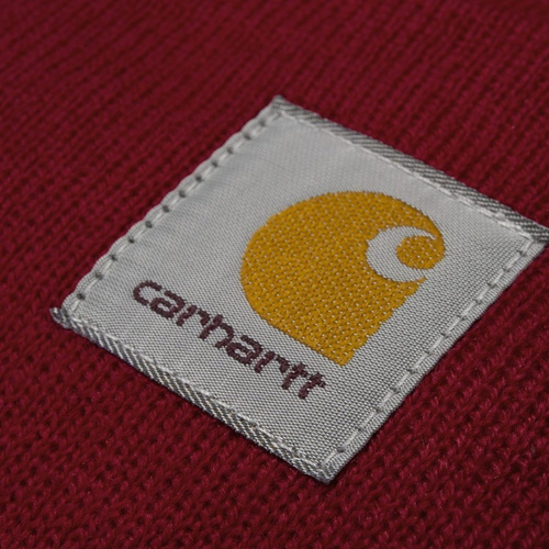 Carhartt WIP beanie Acryllic Watch Hat blast red