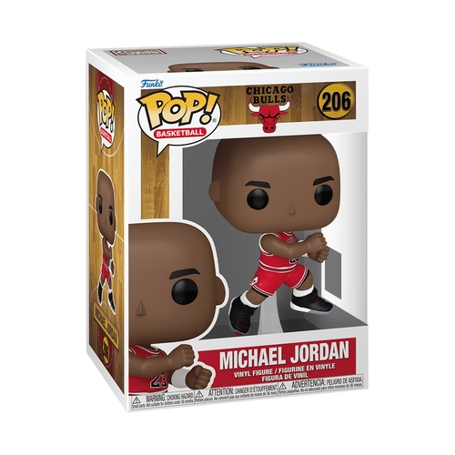 Funko Pop figurka kolekcjonerska Michael Jordan Chicago Bulls Playoffs Celebrations 1989 red