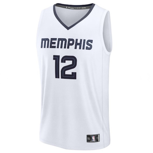 Fanatics Replica Jersey NBA Association Edition Memphis Grizzlies Ja Morant navy  (Youth Collection)