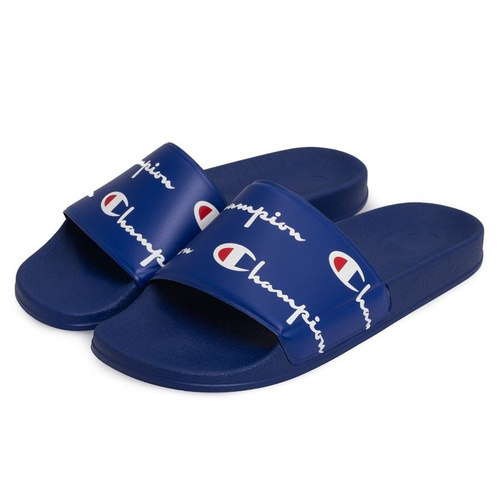 Champion Klapki damskie Slide PD All Over Print navy (S21421-BS036) 