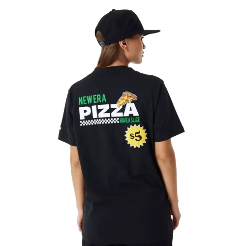 New Era t-shirt WMNS Pizza Graphic black