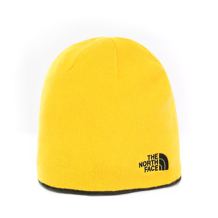 Dwustronna czapka zimowa The North Face Reversible TNF Banner beanie tnf black / tnf yellow (T0AKNHY1)