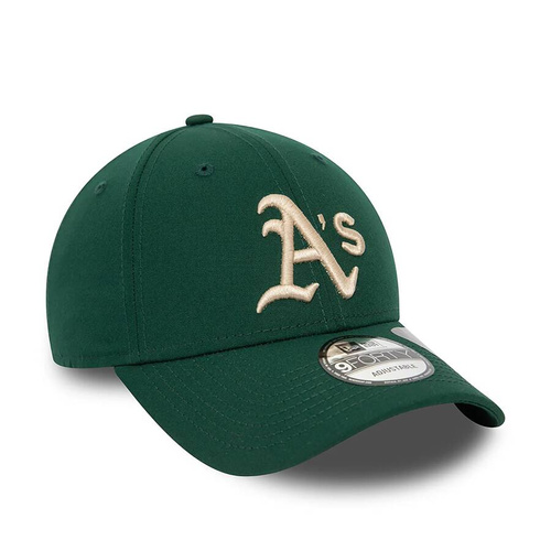 New Era czapka z daszkiem 9FORTY Repreve® Strapback MLB Oakland Athletics green