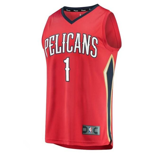 Fanatics Replica Jersey NBA Statement Edition New Orleans Pelicans Zion Williamson red