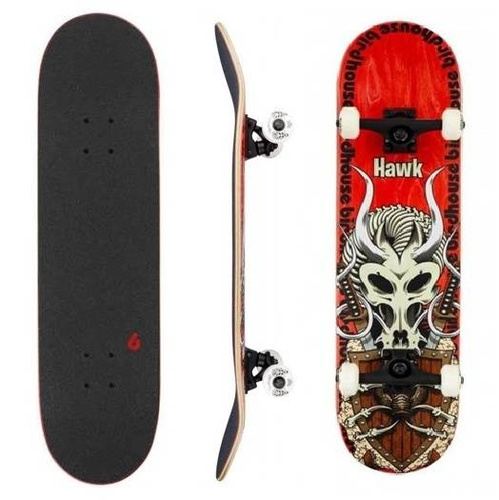 BirdHouse skateboard Tony Hawk Stage 3 Gladiator red 8.125" x 31.625"