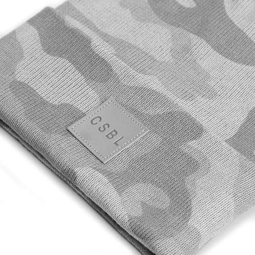 Cayler and Sons Millennivm Beanie stone camo / reflective grey