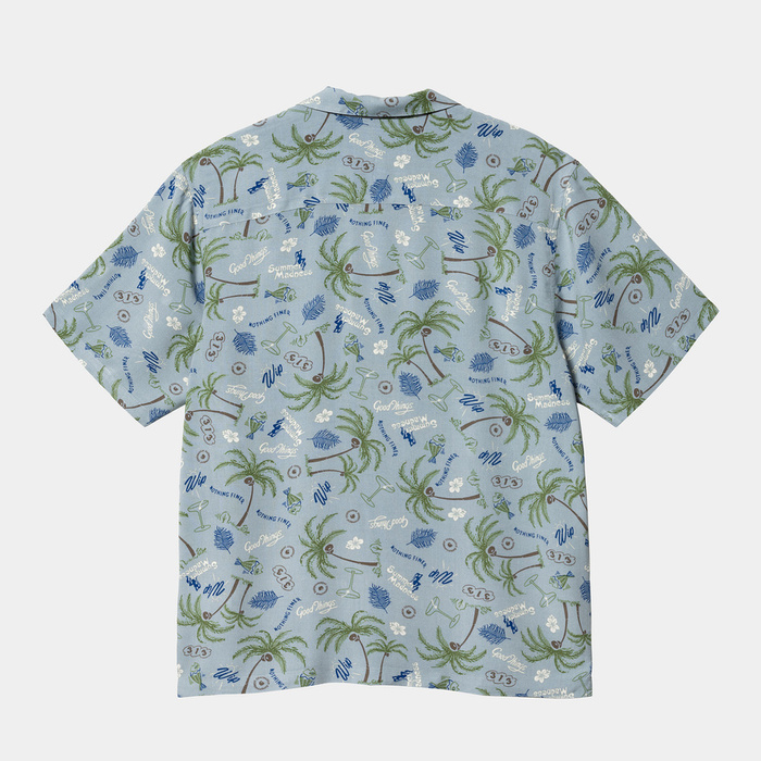 Carhartt WIP shirt Mirage Frosted frosted blue