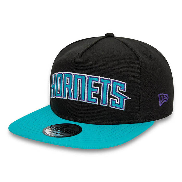 New Era Snapback NBA Golfer Charlotte Hornets black-teal