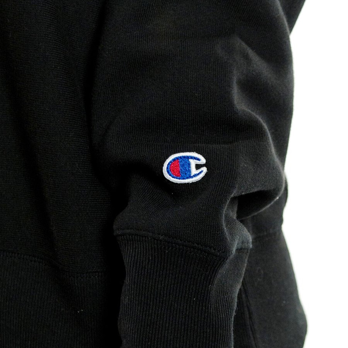 Champion bluza damska Premium Reverse Weave Emb. Script Logo black (113795/KK001)