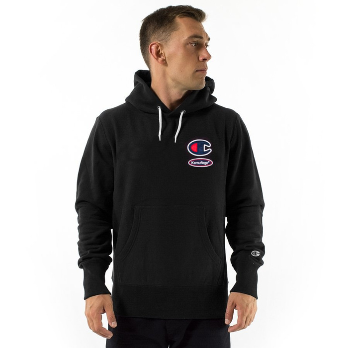 Kamuflage* x Champion sweatshirt hoody Black