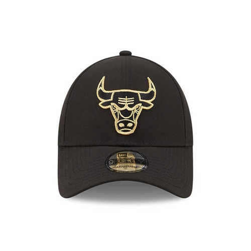 New Era snaapback 9FORTY Black & Gold NBA Chicago Bulls black