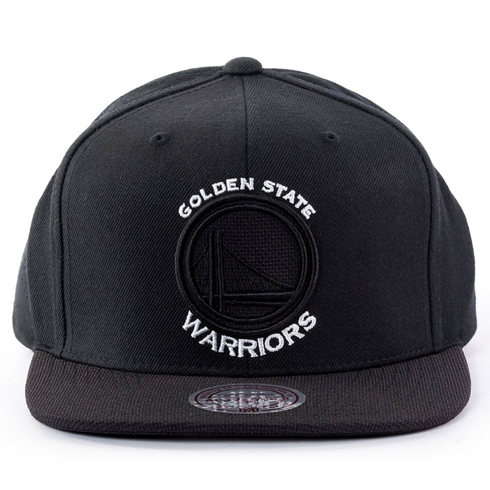 Czapka z daszkiem Mitchell and Ness snapback Full Dollar Golden State Warriors black