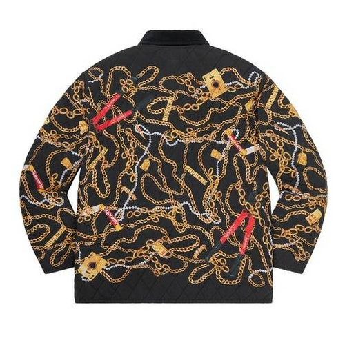 Supreme® Chaines Quilted Jacket black