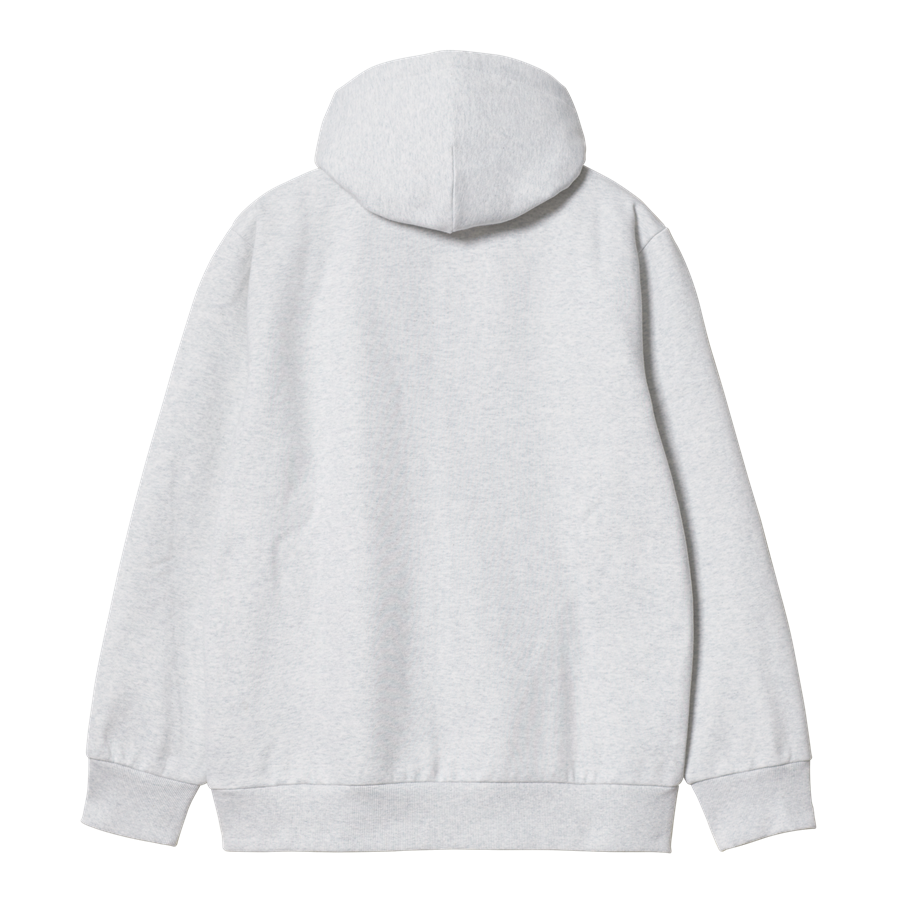 Carhartt WIP sweatshirt Hooded Chessboard ash heather