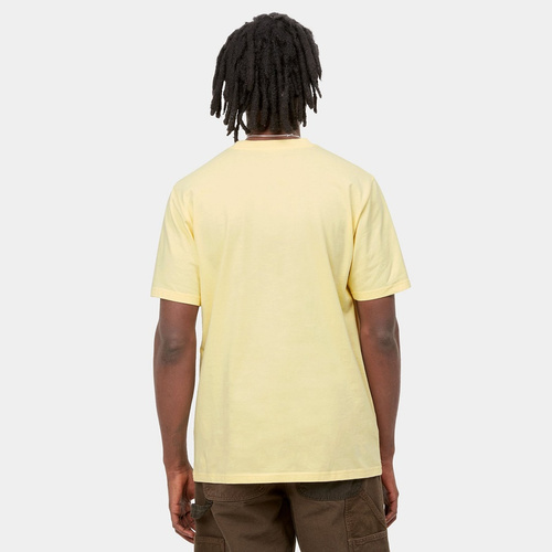 Carhartt WIP t-shirt Script soft yellow / popsicle