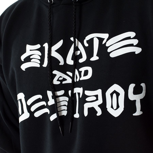 Thrasher Bluza męska hoody Skate And Destroy black
