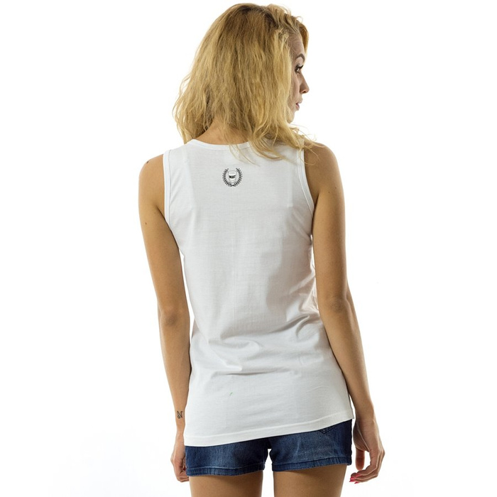 MAT Wear koszulka damska tank top WMNS TeamMATe white