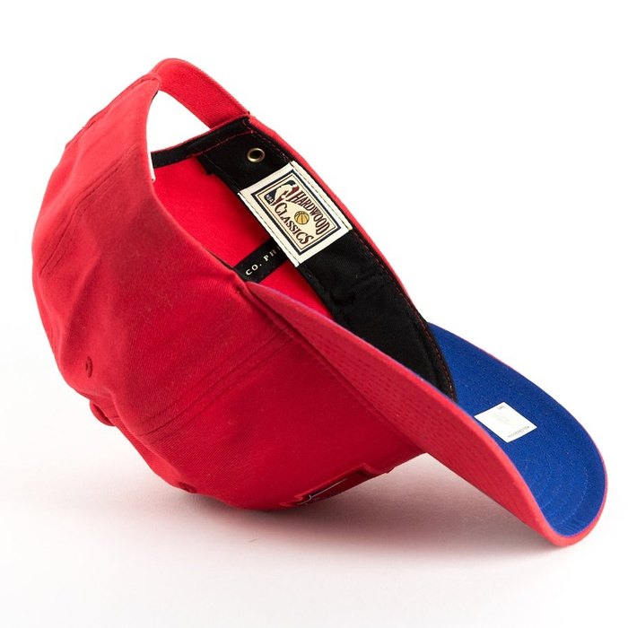 Czapka Mitchell and Ness strapback Small Jersey Philadelphia 76ers Allen Iverson red