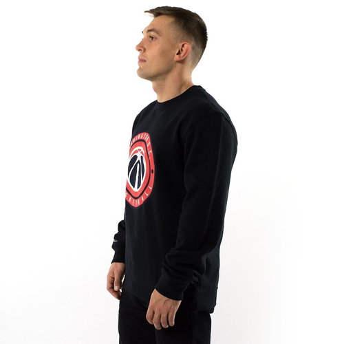 Bluza męska Mitchell and Ness crewneck Circle Patch Washington Wizards black