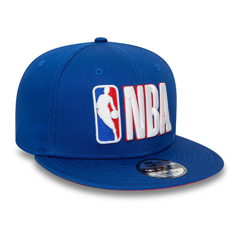 New Era czapka z daszkiem 9FIFTY Snapback Rear Logo NBA Logoman blue