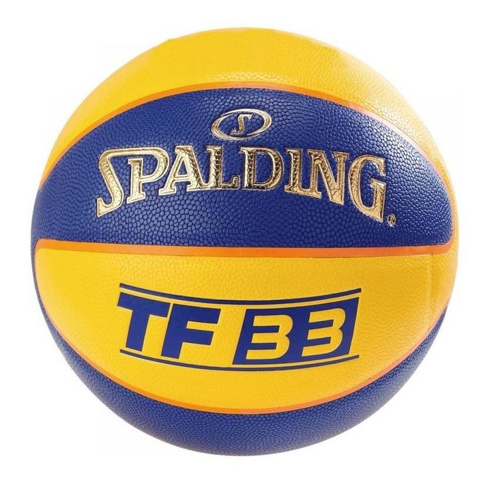 Spalding basketball TF-33 3x3 Ball yellow / navy size. 6
