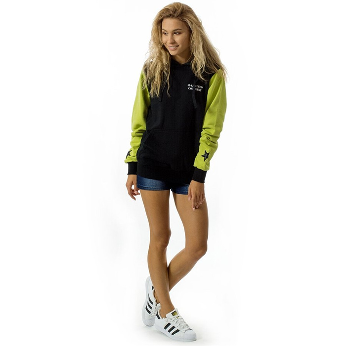 Bluza damska z kapturem MLimited Hoody WMNS Company olive / black