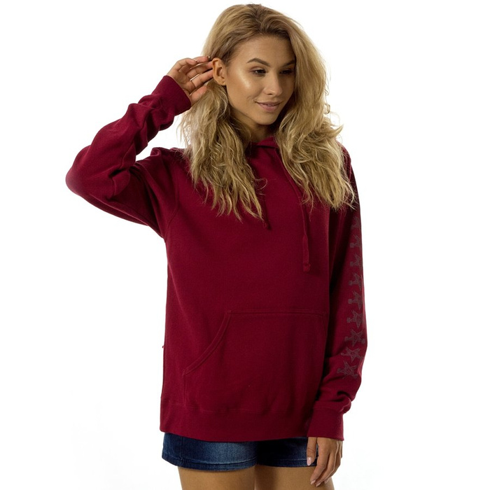 Bluza damska Thrasher X Independent hoody Pentagram Cross red N