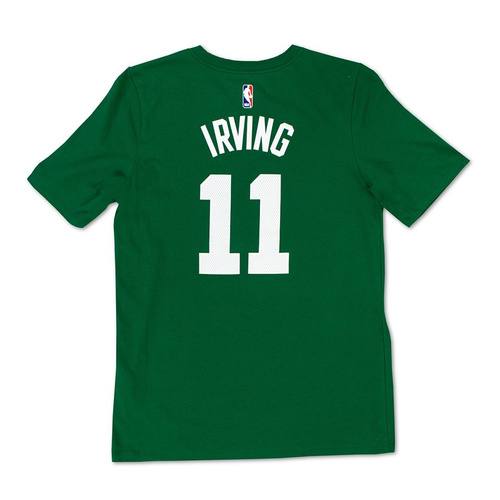 Nike t-shirt Icon Name & Number Boston Celtics Kyrie Irving green / white (EZ2B711F1-NFK)