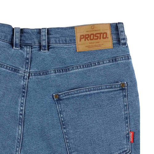 Prosto Klasyk spodnie jeansowe męskie Pants Baggy Fit Oyeah blue