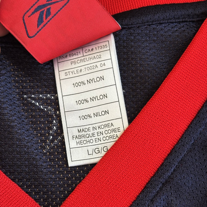 Koszulka koszykarska Reebok Jersey Team USA 2004 Allen Iverson navy - używana 9,5/10