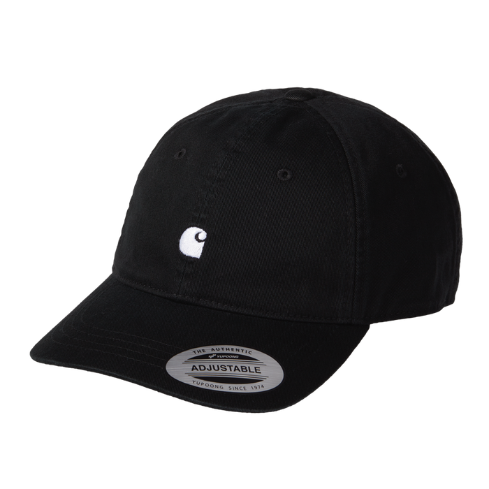 Carhartt WIP strapback Madison Logo black / white