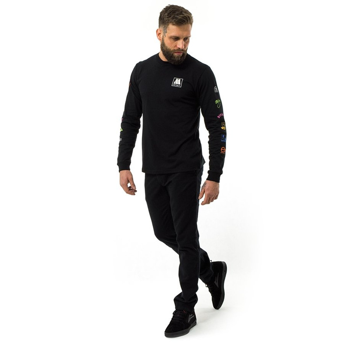 Koszulka męska z długim rękawem Motown x Carhartt WIP longsleeve Sublabels black