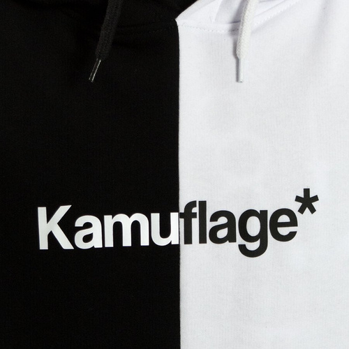 Bluza męska z kapturem Kamuflage* hoody Yin Yang black / white