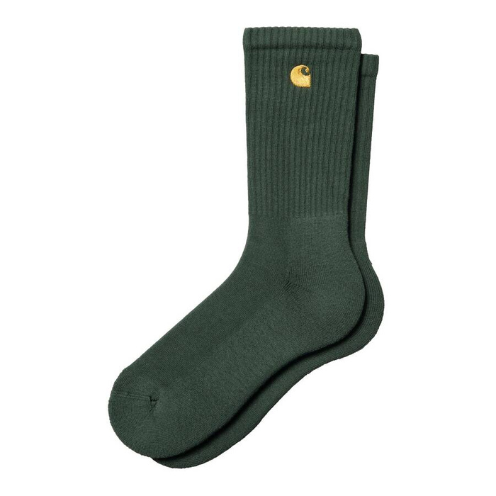 Carhartt WIP Socks Chase sycamore tree / gold