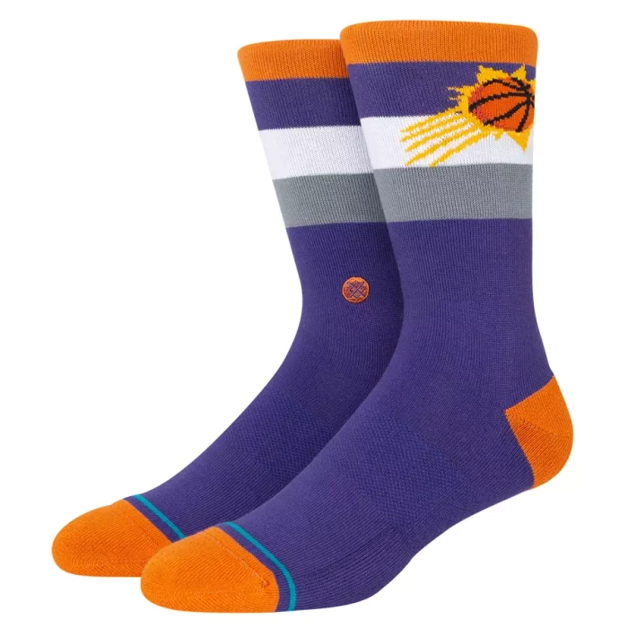 Stance skarpety koszykarskie ST Crew NBA Phoenix Suns purple