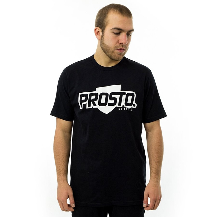 Koszulka męska Prosto Klasyk t-shirt Merg black