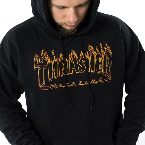 Bluza męska Thrasher hoody Richter black