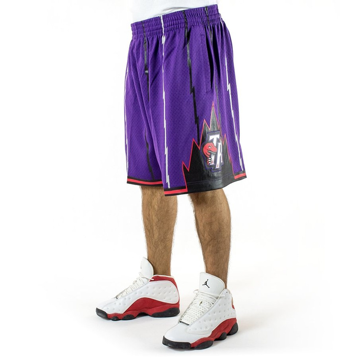 Spodenki koszykarskie Mitchell and Ness Swingman Shorts Toronto Raptors black
