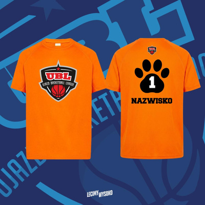 Koszulka techniczna meczowa MAT Wear x Lecimy Wysoko Mecz Gwiazd UBL 2026 #TeamOrange
