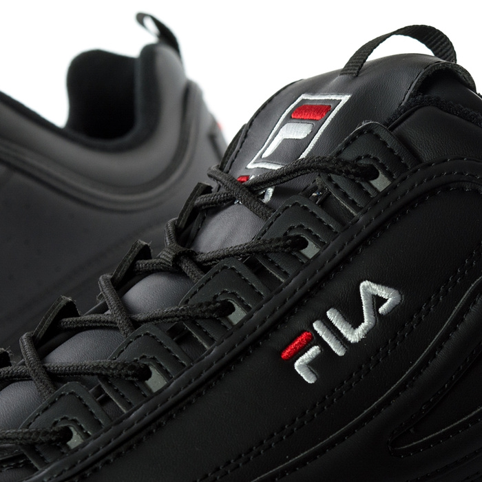 Buty męskie Fila Disruptor Low black / black (1010262.12V)