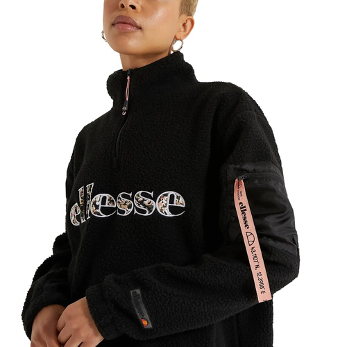 Ellesse fleece Monticule 1/2 Zip Top black