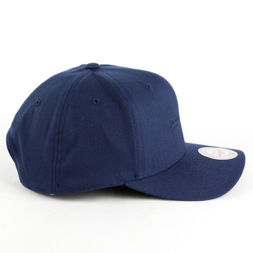 Mitchell and Ness dad cap Tonal Logo High Crown 110 M&N Logo navy