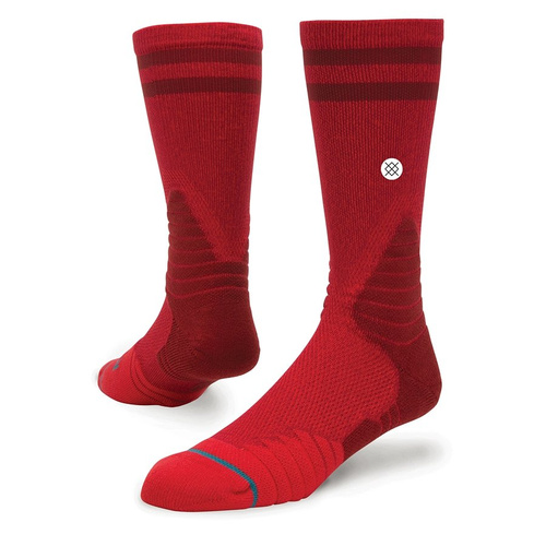 Skarpety Stance socks Performance Basketball Gameday red