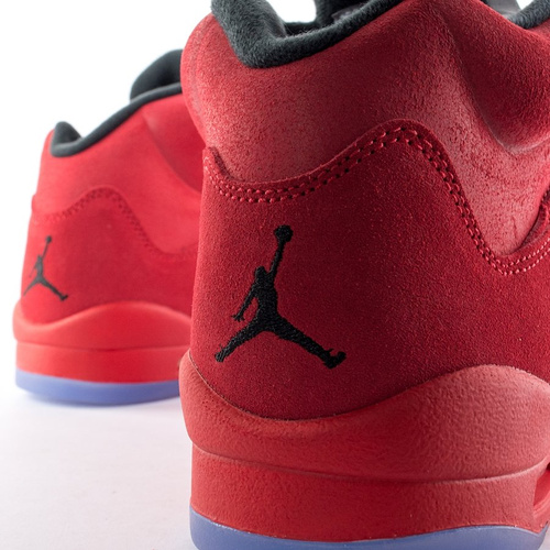 Buty damskie Jordan V Retro BG Red Suede university red / black (440888-602) TM