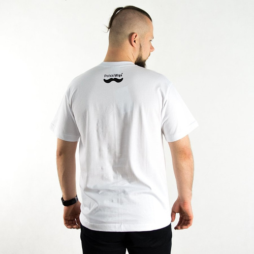 Polski Wąs t-shirt Gapa white