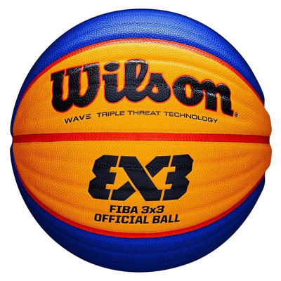 Wilson piłka do koszykówki FIBA 3x3 Official Ball Game yellow-blue rozm.6