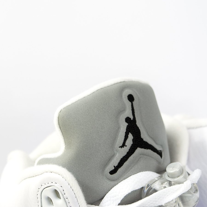 Buty męskie Jordan V Retro Metallic Silver - blanc / argent metallic / noir (136027-130) TM