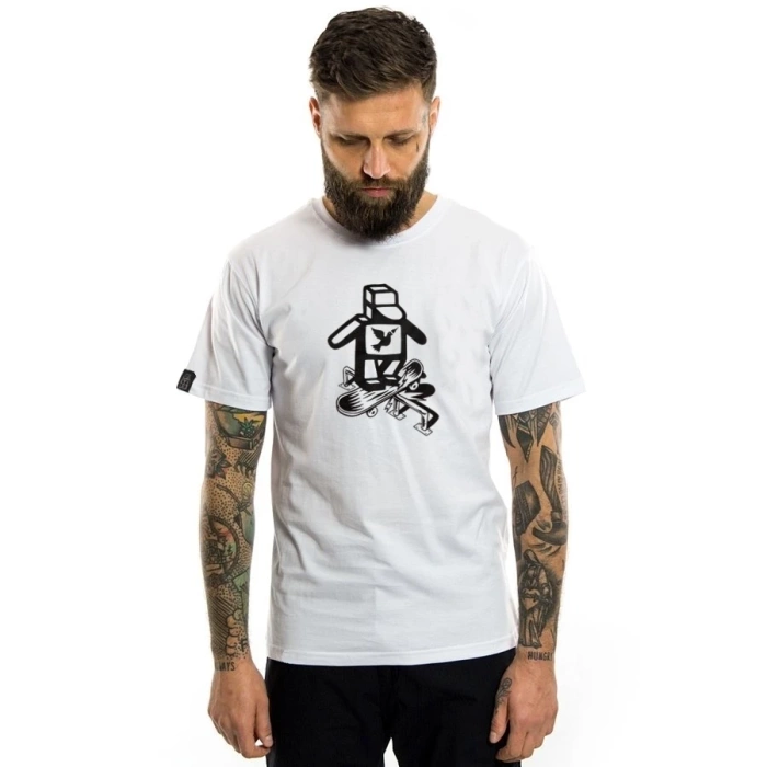 Nervous x Tabasko koszulka męska Grind white