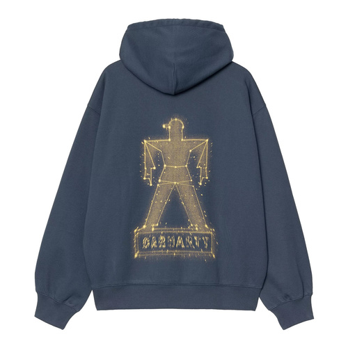 Carhartt WIP bluza męska z kapturem Hooded Stragazer dusty blue