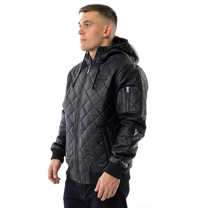 Kurtka zimowa Mass Denim jacket Flyer Quilted black